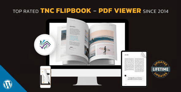 Tnc FlipBook PDF Viewer for WordPress