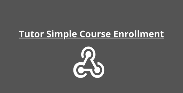 Tutor Simple Course Enrollment
