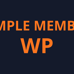 Simple Member WP